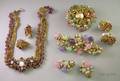 Three Suites of Miriam Haskell Costume Jewelry