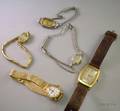 Three 14kt Gold and Two Goldfilled Wristwatches