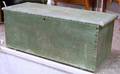 Greenpainted Dovetailconstructed Blanket Chest