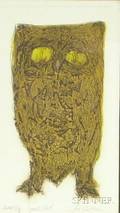 Jack Coughlin American b 1932 Small Owl