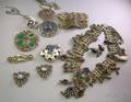 Assortment of Silver and Other Metal Jewelry
