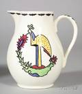 Wedgwood Queens Ware Moa Pattern Jug