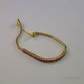 14kt Gold and Ruby Bracelet