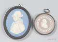 Two Wedgwood Jasper Bert Bentley Medallions