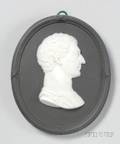 Wedgwood Bert Bentley Jasper Portrait Medallion of George Washington