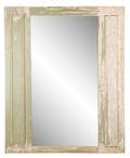Large Sea Green Distressed Gustavian Mirror