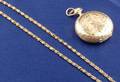 Antique Ladys 14kt Gold DemiHunting Case Pocket Watch