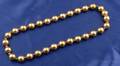 Antique 14kt Gold Bead Necklace
