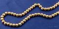 Antique 14kt Gold Bead Necklace