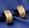 18kt Gold Atlas Earclips Tiffany  Co