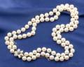 Cultured Pearl Diamond and Sapphire Necklace Tiffany  Co