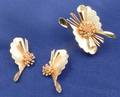 Retro 14kt Gold Flower Suite Preformed Parts