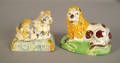 Two Staffordshire miniature figures ca 1790