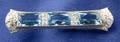 Art Deco Platinum Aquamarine and Diamond Bar Brooch Bailey Banks  Biddle
