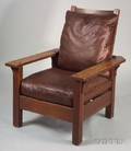 Arts  Crafts Adjustableback Morris Chair