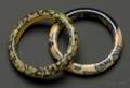 Two Decorated Bangle Bracelets