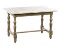 Weathered Grey Gustavian Style Table 19th C