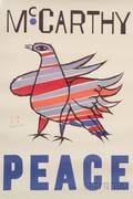 Ben Shahn American 18981969 McCarthy Peace 1968 Prescott 194