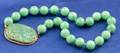 14kt Gold and Jadeite Bead Necklace