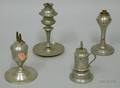 Four Pewter Lamps