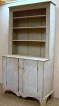 Bluepainted Pine Stepback Cupboard