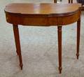 Federal Mahogany and Mahogany Veneer Card Table