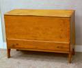 Late 18th Century Pine Blanket Chest over Long Drawer
