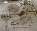 Group of Iron Hearth Items
