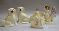 Four Staffordshire Figures and Figural Groups