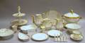 Approximately Seventyeight Piece Assembled Group of Gilt Paris Porcelain Tableware