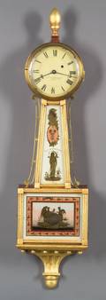 Patent Timepiece or Banjo Clock
