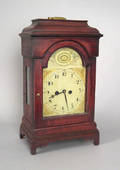 English mahogany bracket clock ca 1790