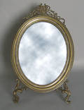 Polish silver plated mirror