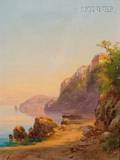 Guido Agostini Italian 19th Century Sorrento