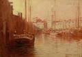 C Myron Clark American 18761925 Boston Harbor