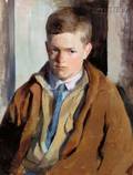American School 20th Century Portrait of a Young Boy