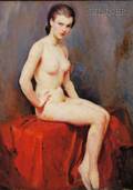 Clement H Donshea American fl circa 1920 Nude