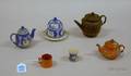 Seven Miniature Wedgwood and Related Ceramic Items
