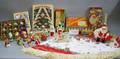 Lot of Vintage Christmas Lights Ornaments and Decorations