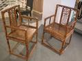 Pair of Chinese Bamboo Armchairs