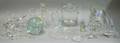 Group of Assorted Colorless Glass Table Items