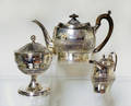 Silver three piece tea service 17991800