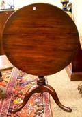 Mahogany Tilttop Tea Table