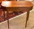 Federal Mahogany and Mahogany Veneer Card Table