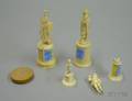 Four Small Continental Ivory Figures