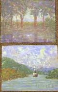 Harry Leslie Hoffman American 18711964 Lot of Two River Views
