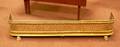 Pierced Brass Fireplace Fender
