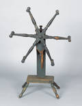 Painted wool winder early 19th c