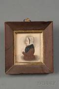 James Sanford Ellsworth American 180203 1874 Portrait Miniature of an Elderly Woman