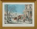 Nathaniel Currier publisher American 18131888 American Country Life Pleasures of Winter